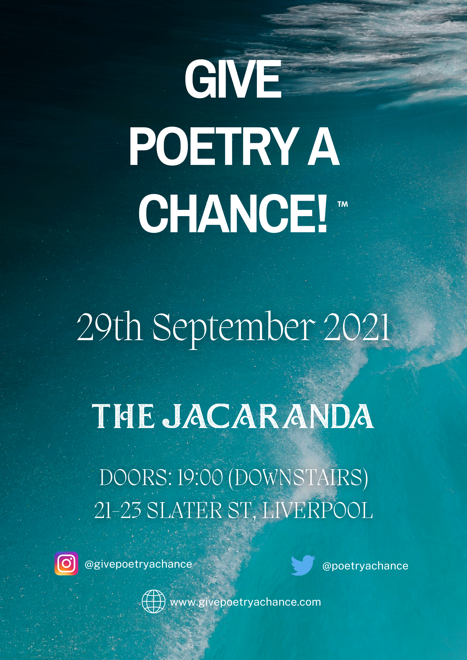 Give Poetry A Chance - September 2021